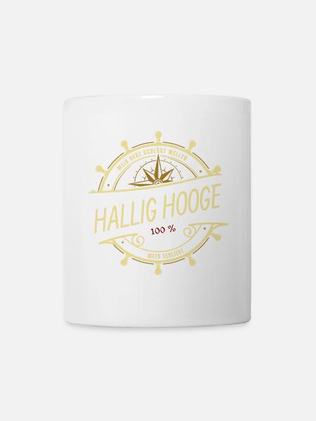 Hallig Hooge - Tasse - Weiß