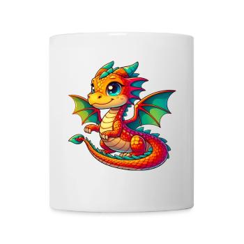 Dragon - Mug blanc - blanc - Devant