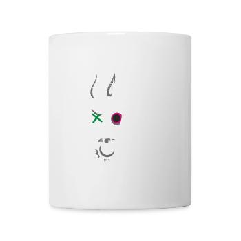 Patchbunny Kämpfer - Tasse - Weiß - Vorne