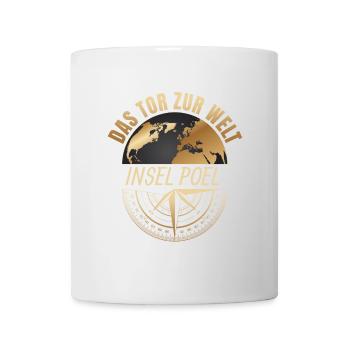 Das Tor zur Welt - Insel Poel - Tasse - Weiß - Vorne