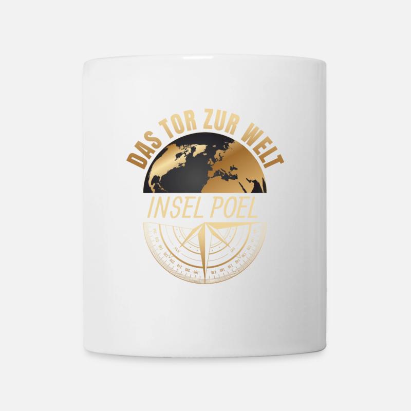 Das Tor zur Welt - Insel Poel - Tasse - Weiß