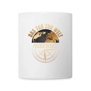 Das Tor zur Welt - Hiddensee - Tasse - Weiß - Vorne