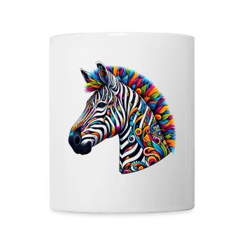 Zebra - Tasse - Weiß - Vorne