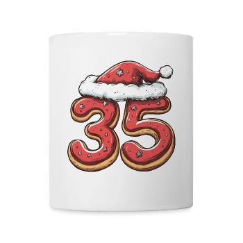 35 Number Christmas Cookie - Mug - white - Front