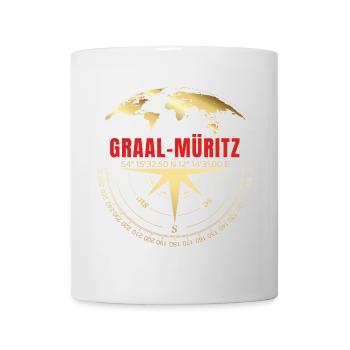 Koordinaten Graal Müritz - Tasse - Weiß - Vorne