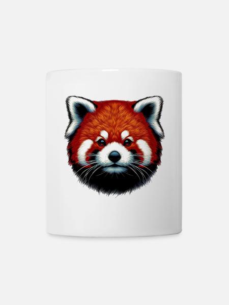 Kleiner Panda - Tasse - Weiß