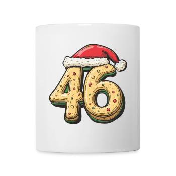 46 Number Christmas Cookie - Mug - white - Front
