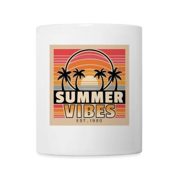 Summer vibes with island feeling as a gift idea - Mug - white - Front