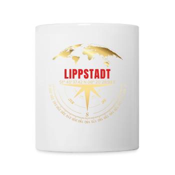 Koordinaten Lippstadt - Tasse - Weiß - Vorne