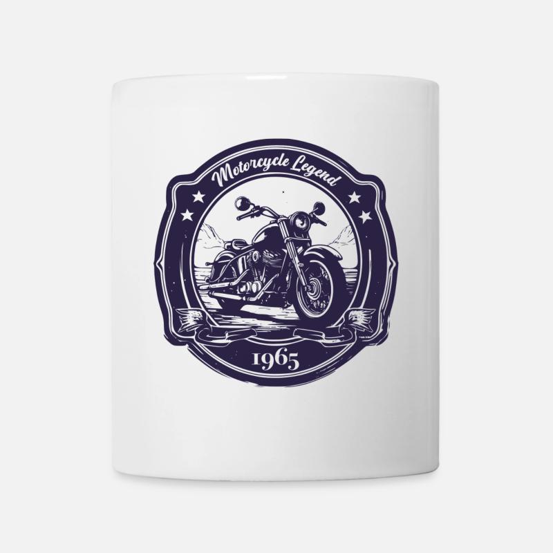 Legend 1965 – Vintage motorcycle design - Mug - white