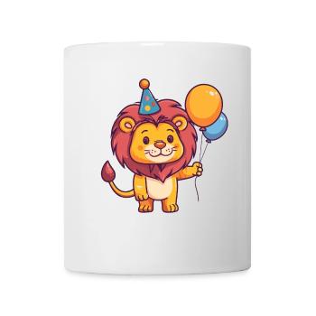 Bande dessinée d’anniversaire de Leo - Mug blanc - blanc - Devant