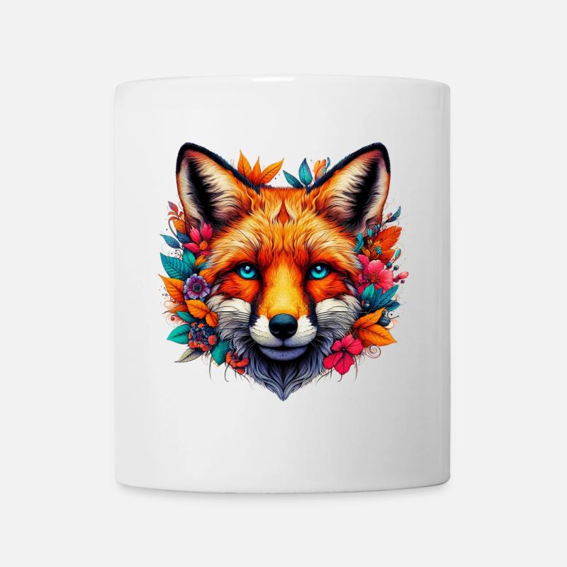 Fuchs - Tasse - Weiß