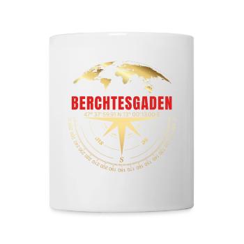 Koordinaten Berchtesgaden - Tasse - Weiß - Vorne
