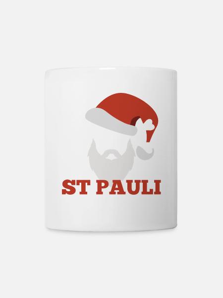 Sankt Pauli Weihnachten - Tasse - Weiß