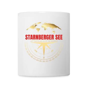 Koordinaten Starnberger See - Tasse - Weiß - Vorne