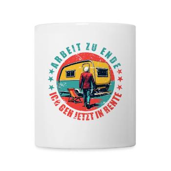 Retired pensioners - Mug - white - Front