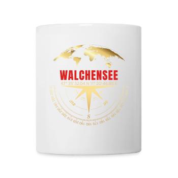 Koordinaten Walchensee - Tasse - Weiß - Vorne