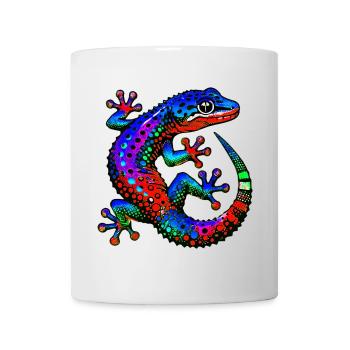 Gecko - Tasse - Weiß - Vorne