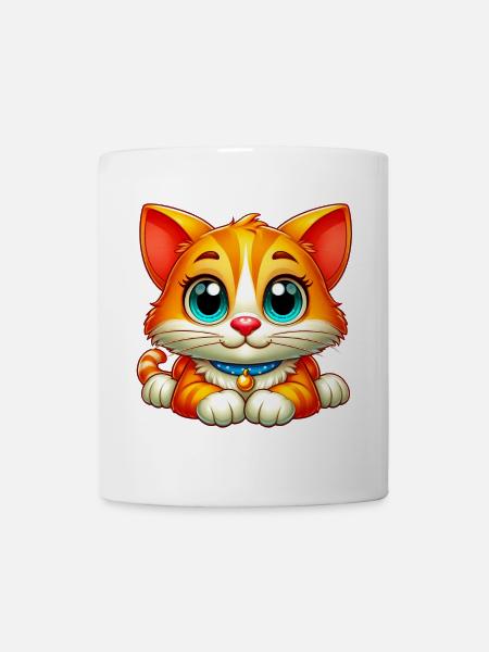 Cat - Mug - white