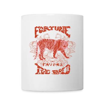 FORTUNE FAVORS THE BOLD - Mug - white - Front