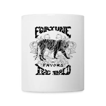 FORTUNE FAVORS THE BOLD - Mug - white - Front