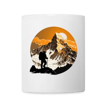 Alpinist - Tasse - Weiß - Vorne