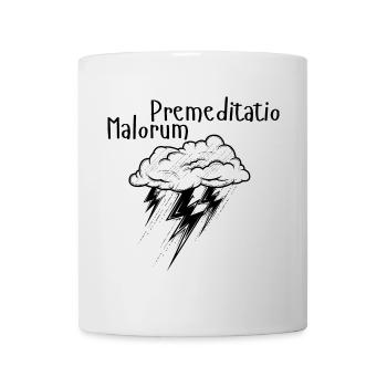 Premeditatio Malorum - Mug blanc - blanc - Devant