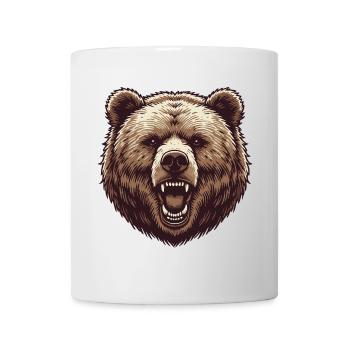 Grizzly - Tasse - Weiß - Vorne