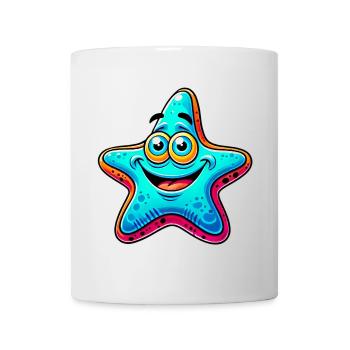 Seestern - Tasse - Weiß - Vorne