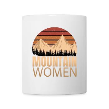 Mountain Women - Tasse - Weiß - Vorne