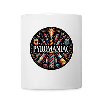 Pyrotechnics New Year's Eve Fireworks New Year - Mug - white - Front
