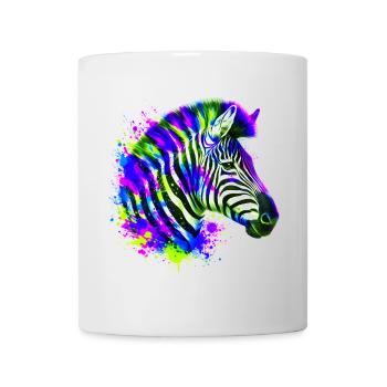 Zebra - Tasse - Weiß - Vorne