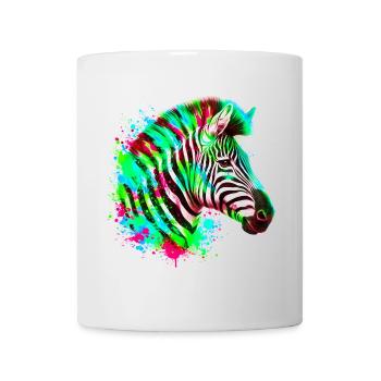 Zebra - Tasse - Weiß - Vorne