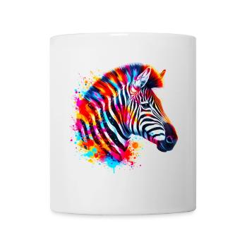 Zebra - Tasse - Weiß - Vorne