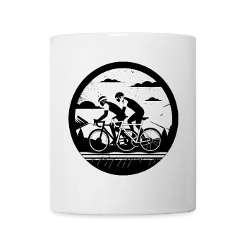 Cycling - Mug - white - Front