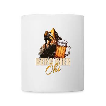 Berg Bier Öhi - Tasse - Weiß - Vorne