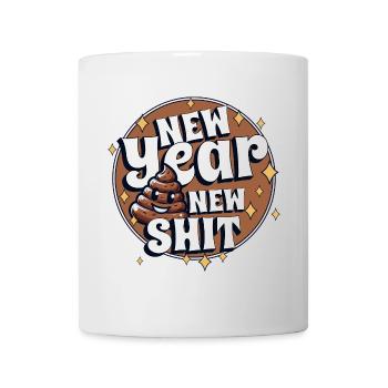 New year, new shit - Mug - white - Front