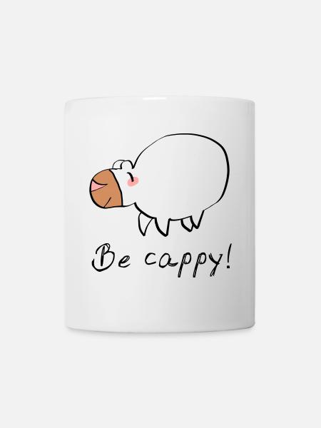 Don't worry - be cappy - Mug - white