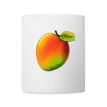 Mango - Style BD - Mug blanc - blanc - Devant