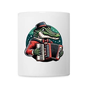 Crocodile Russe en Russe Crocodiles Russes - Mug blanc - blanc - Devant