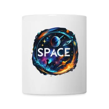 Raum - Tasse - Weiß - Vorne