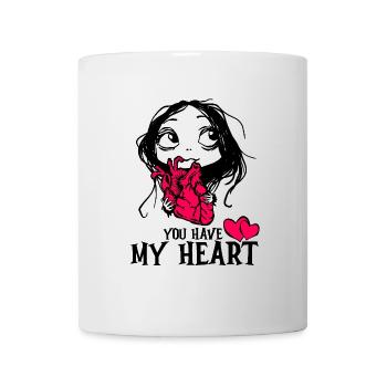 You have my heart- Valentine's Day - Mug - white - Front