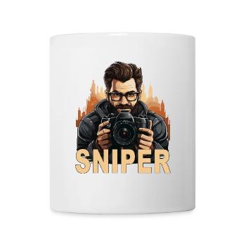 Sniper - Tasse - Weiß - Vorne
