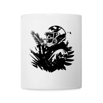 Football Woman - Mug - white - Front