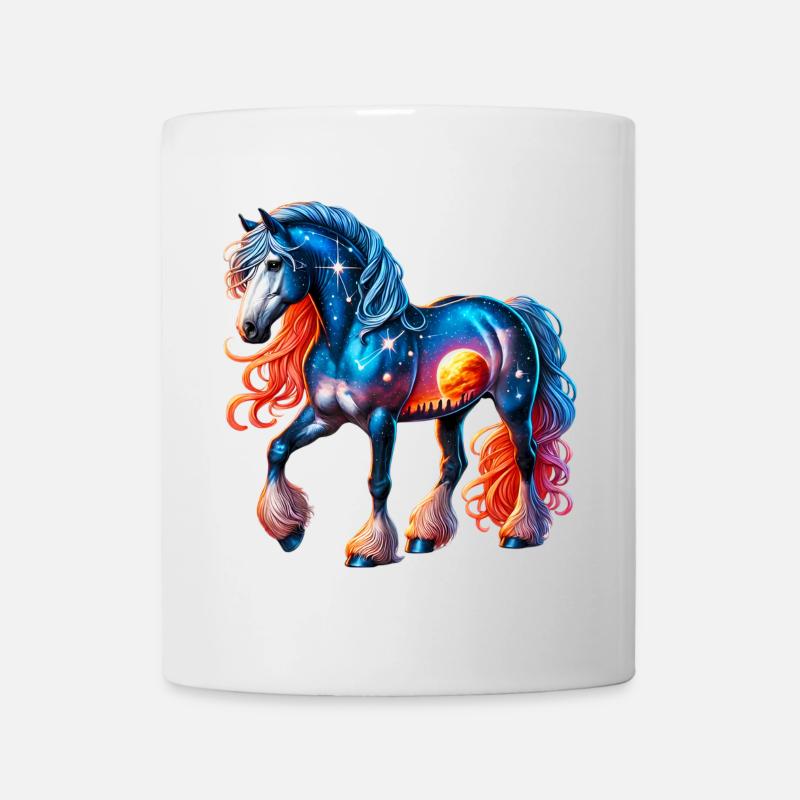 Pferd - Tasse - Weiß