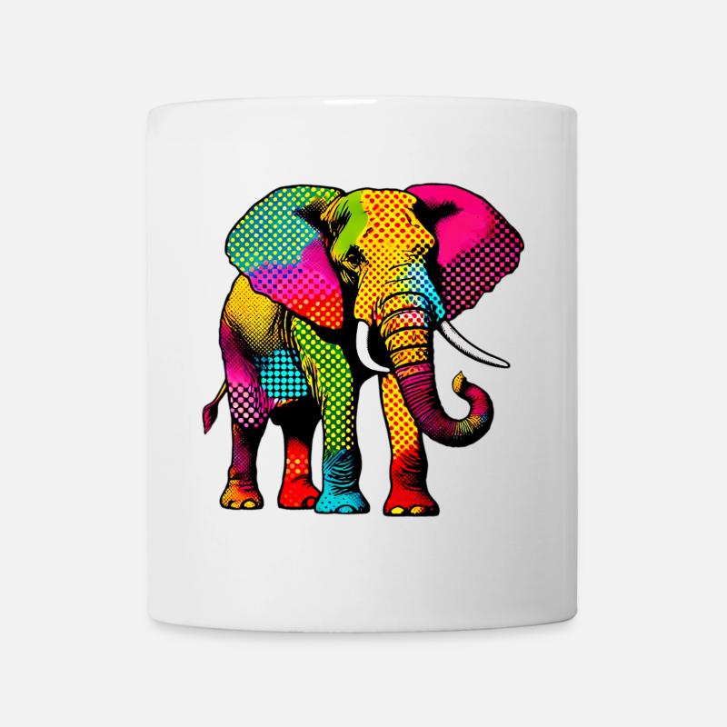 Elephant - Mug - white