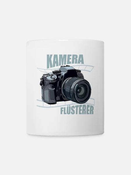 Kamera Flüsterer - Tasse - Weiß