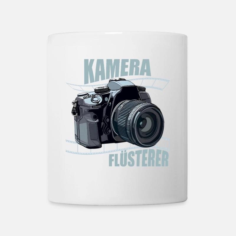 Kamera Flüsterer - Tasse - Weiß