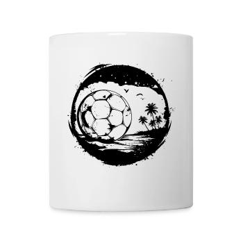 Football - Mug blanc - blanc - Devant