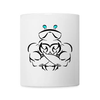 Alpha cancer Deluxe - Tasse - Weiß - Vorne